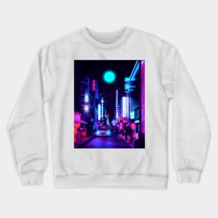 Neon tokyo Crewneck Sweatshirt